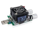 電力チェッカーDROKDC3-21V負荷バッテリテスタ、35W3AポータブルUSBモニタ、インテリジェント定電流放電抵抗電力抵抗キット