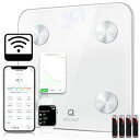 arboleaf体重計スマホ連動14項目体組成計・体脂肪計乗るだけデー...(4)