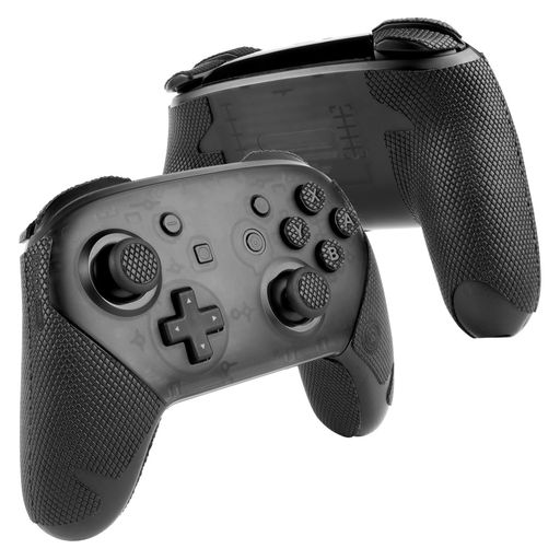 【グリップ力強化&吸汗力強&ボタン図形付き】TALONGAMESSwitchProコントローラーグリップProバージョン..