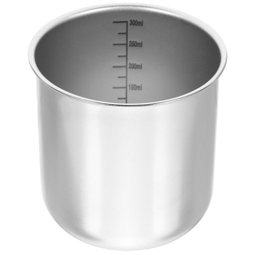 Kichvoe米計量カップステンレス製10液体オンス目盛り付き炊飯器用計量カップキッチン計量ホルダー多用..