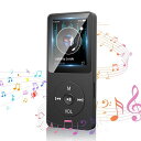 【1台7役】MP3プレーヤーBLUETOOTH5.1音楽プレイヤー32GBSDカード対応128GB拡張可能スピーカー内蔵高コスパ映画鑑賞/写真閲覧/録音/FMラジオ/電子ブック/目覚時計ギフトプレゼントブラック(2)