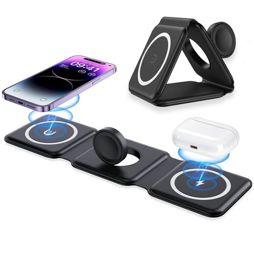 2024ǿ磻쥹Ŵ15W3IN1®ŽťɥޥͥåMAGSAFEťѥåɸߴANDROIDбޤꤿ...