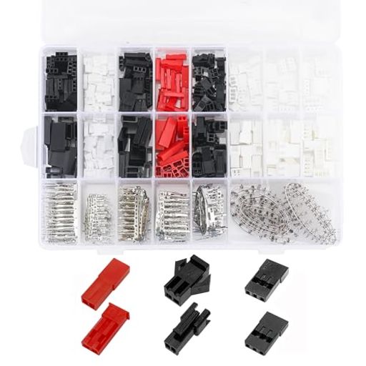 Teansic115セット8タイプサーボコネクタキット、JRMXFUTABAJST/SYPSMXHオス/メスピンハウジングアダプ..