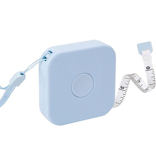 巻尺メジャー巻き尺ソフトルーラー2m自動カード位置ワンクリック帰原正確な測定インチ、センチ2種類の..