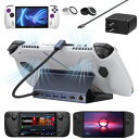 IVANKYROGALLY/LEGIONGO/STEAMDECKドックと65WPDチャージャー、HDMI4K@60HZギガビットイーサネット、USB-A3.0、VALVESTREAM(2)