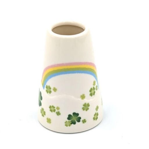虹とクローバーペット仏具 花立て 057-0209