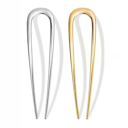 【セット内容】U字型 かんざし金具、2個入り。サイズ(約):14*3.5cm。重量(約):30g 【材質】金属材料に作られ、工芸は精巧で滑らかで、固定性が良く、頑丈で耐久性があり、変形しにくいです。 【さまざまなスタイル】:当日のコーディネートに合わせて2つのスタイルからお選びいただけます。シンプルで全体のスタイルに馴染みやすいです。 【軽くて快適】:軽くて頭に負担を与えないので長時間かぶっても疲れません。それに、髪の量を問わず丈夫に使えます。 【適用可能】普段使いはもちろん、浴衣や和装にも合わせやすいヘアアクセサリーです。あなたの家族、友達、自分そしてあなたが愛した人への素敵な贈り物です。