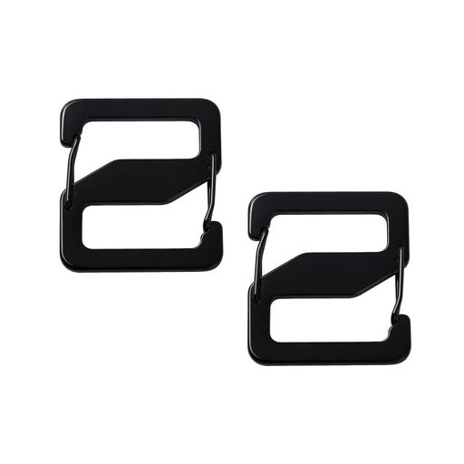 [LMAPUR]2個ステンレス鋼スプリングバックルポータブルバックルメタルキーリングキーホルダーロックシンプルZ型S字型バッグパーツ/バッグ材料/手作り/ハンドメイド/ネックストラップパー…