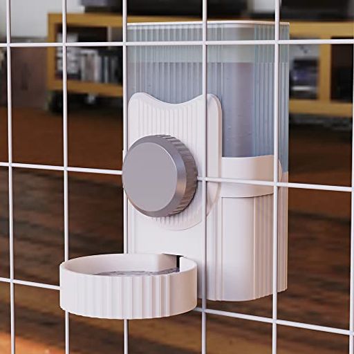 ESTVLB自動給水器猫犬給水器猫水飲み吊り下げ式ウォーターディスペンサークリップ式大容量1Lサイフォン..