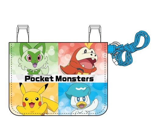サンアートポケットモンスターネックコード付きミニおでかけウォレットブルー[PM3932BLE]