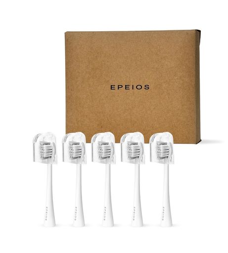 エペイオス(Epeios)電動歯ブラシ音波歯ブラシ替えブラシヘッド5本歯ブラシ音波式電動歯ブラシ専用替え..