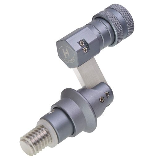 Huayicunタモジョイント玉枠用ジョイント折り畳みジョイント簡単に取り付けグレー