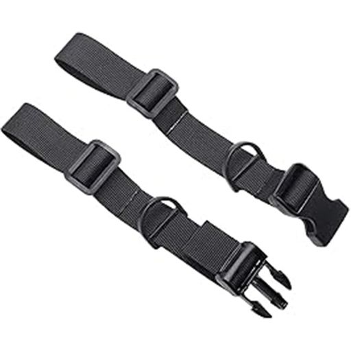 [QIKEJI]滑り止めチェストストラップバックパックウエストベルトバックル安全ベルト延長ストラップ調節..