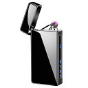 プラズマライターUSBtypecライター電子ライター充電式火が出ないプラズマアークライタ電量表示防風ライターType-CUSB/キャンプ/アウトドア/キャンドル/線香ライター
