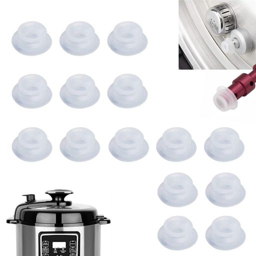 ユニバーサル交換用フローターバルブシリコンガスケット、電気圧力鍋バルブシールリング、圧力ポットア..