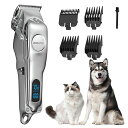 YIEASON犬用バリカンペット用バリカン犬猫バリカンプロ用全身カット電力残量一目瞭然刈り高さ調整可能ペットバリカン犬充電式コードレス犬用グルーミングバリカン犬バリカン人気足裏…