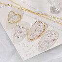 DELUXEFOXネイルパーツチェーン50cm2色入り極細0.8mm裁断可能ネイルデコレーションパーツネイルアートスタッズパーツ工芸品ネイルアートDIYアクセサ...