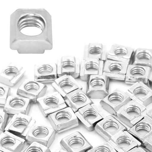 winova50個入M4TスライダーTスロットナットスライダーナッT-ナット炭素鋼製20レールアルミフレーム用ア..