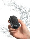 Divoom【超小型x超軽量】Itour-SスピーカーBluetooth(IP67防水)|クリップ式ポータブル設計|最大10時間再生|Bluetooth5.3&TWS対応|ブラック