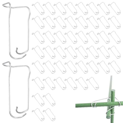 RICISUNG菜園クロスバンド50本入園芸支柱固定ジョイント家庭菜園農作業園芸支柱支柱固定接続変形防止支..