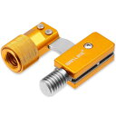 サンライク(SANLIKE)タモジョイントランディングネットジョイントタモ網用ビッグボタン押しやすい片手操作アルミ合金&ステンレス鋼耐腐食ロック機能付きたも網ジ...
