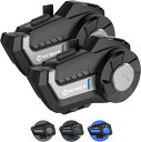 バイク用インカムMOMAN(モーマン)H2PRO1000M通信可能距離2人同時通話DSP&CVC機能搭載音楽再生IP65防水音声アシスタント日本語/英語ガイダン...