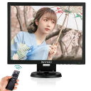 14インチ監視カメラモバイルモニター液晶ディスプレイ防犯カメラオフィスPCモニター多機能HDMI、AV、VGA、BNC、USB入力1024X768フルHDのLCDスクリーン日本語表示付き(2)