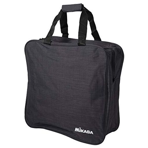 4個用バッグ(バレー・サッカー) カラー:ブラック、サイズ:44x44x18cm 簡易撥水素材使用 材質:ポリエステル ショルダーベルト付き