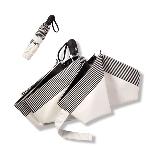 【新登場】日傘軽量完全遮光率100%遮蔽率100%晴雨兼用1級遮光撥水レディース折りたたみ傘メンズUVカット折り畳み傘かわいい可愛いコンパクト旅行ブランド女友達母女性(ベージュのしま)