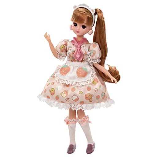 タカラトミー『リカちゃんドレスすみっコぐらしカフェへようこそ!ドレスセット』着せ替えお人形おままごとおもちゃ3歳以上玩具安全基準合格STマーク認証LiccaTAKARATOMY