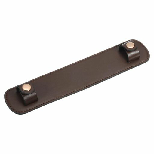 PATIKIL23x4.8cmレザーショルダーストラップパッドPUレザーバックパックストラップパッドハンドバッグ..