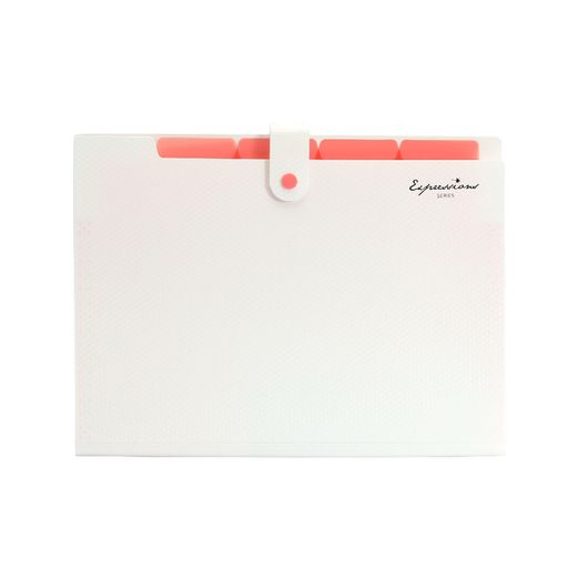 SKYDUE5ポケット新デザインカラードキュメントファイル書類収納ファイルA4スナップ式防水ポケットバッ..