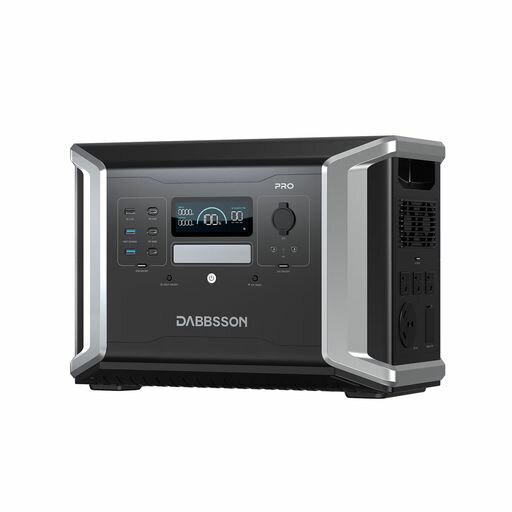 【EVレベルの最速充電速度】Dabbsson半固体リン酸鉄リチウムポータブル電源DBS1400Pro45分で80%急速充..
