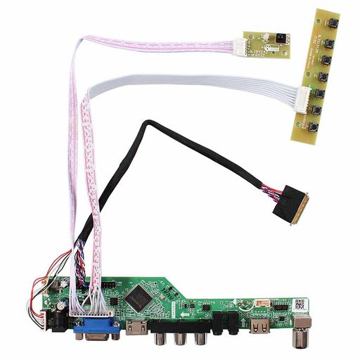 VSDISPLAYLCDコントローラー基板対応7インチ10インチ1280x800LVDS40ピンインタフェース液晶パネル(1280x800LED40Pin)