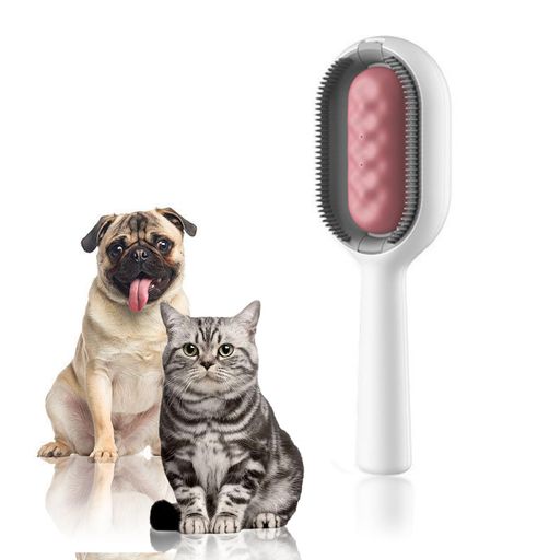 Doyime猫ブラシシンク付きペットブラシ水タンク付きペット用ブラシスリッカー皮膚に優しい丸洗い可能短毛中毛長毛種向け猫くし犬くし猫犬通用グルーミングブラシ