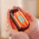 OUTJUT充電式カイロ電気カイロ【新型分離式設計・2個セット】電気あんか6000MAH容量両面発熱3秒急速発熱3階段温度調節ホッカイロ充電式USB充電小型超軽量便利持ち運びやすい繰り返し使え…