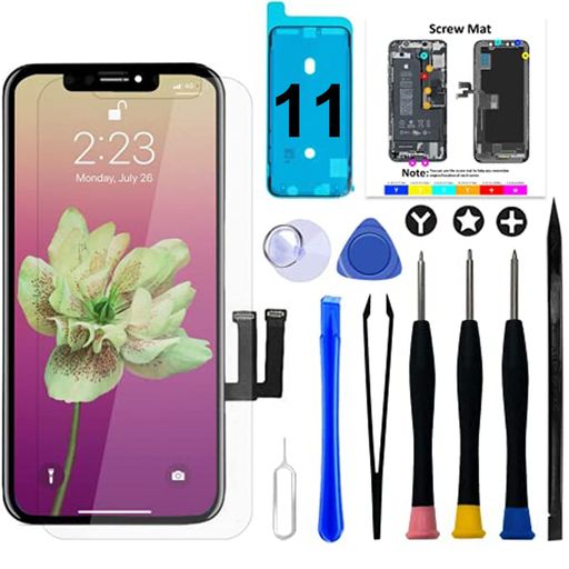 BRINONACIPHONE11LCD液晶パネル6.1”3Dタッチ付きフロントパネル修理用交換用LCD修理工具付き(IPHONE11) BRINONACIPHONE11LCD液晶パネル6.1”3Dタッチ付きフロントパネル修理用交換用LCD修理工具付き(IPHONE11)