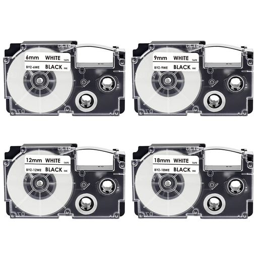 YUU互換カシオネームランドテープ18mm12mm9mm6mm白地に黒文字CASIOネームランド強粘着テープXR-6WEXR-9WEXR-12WEXR-18WEカシオラベルライターKL-SP10KL-P40-WE YUU互換カシオネームランドテープ18mm12mm9mm6mm白地に黒文字CASIOネームランド強粘着テープXR-6WEXR-9WEXR-12WEXR-18WEカシオラベルライターKL-SP10KL-P40-WE