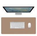 NOEINAオフィス用品PUレザーデスクマットマウスマットPC机学習机パソコンマットマット大型多機能耐久性両方の側が利用可能100x50CM(3)