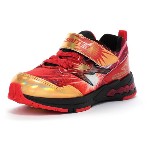 「スキル(能力・技能)を解き放て」スキルが飛び出すギミックを搭載した男児向けスニーカー