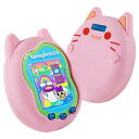 ForTamagotchiUniケース【YEZHU】便利軽量全面保護カバーキズ防止防塵防震軽量小型保護ケースTamagotchiUni用(ピンク)(3)
