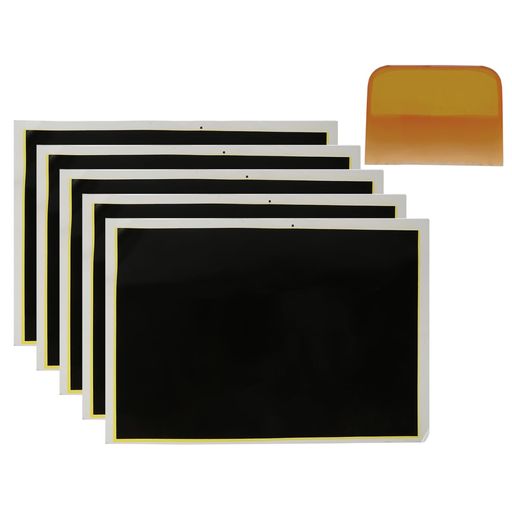 Kisangel彫刻用ホログラフィックカラー紙5枚セット15.3x10.6インチインクジェット印刷対応色紙多用途高..