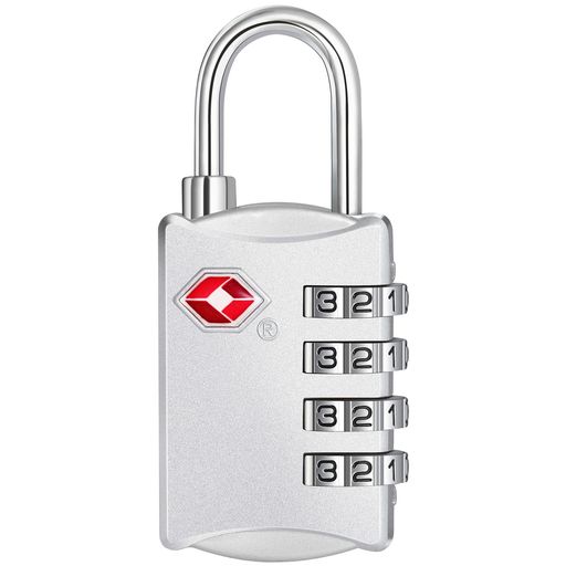ZHEGETSAロックスーツケース鍵tsa007暗証番号海外旅行用学校のロッカー、荷物、バッグ用ロック日本語説..