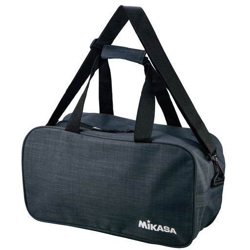 2個用バッグ(バレー・サッカー) カラー:ブラック、サイズ:22x42x18cm 簡易撥水素材使用 材質:ポリエステル ショルダーベルト付き