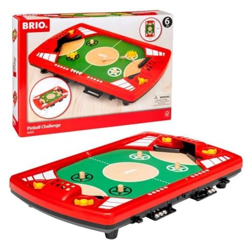 BRIO ボードゲーム ピンボールバトル 対象年齢 6歳~ 34019 誕生日 クリスマス プレゼント 室内遊び 男の子 女の子 脳トレ 集中力