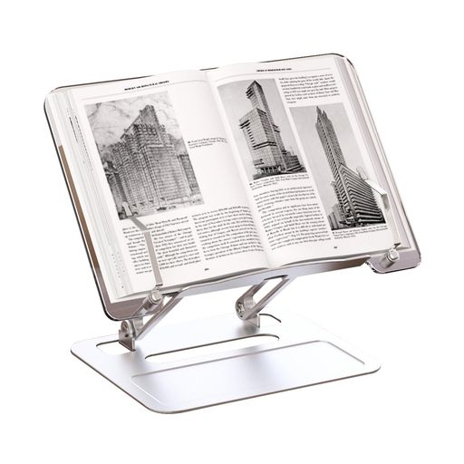 POWER NESS 読書台 楽譜スタンド 楽譜台 書見台 ブックストッパー 譜面立てpcスタンド ノートパソコンスタンド タブレットスタンド アルミ合金製 ブックスタンド 角度・高さ自由調整 タブレ…