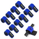 SANLIKEロッドベルトロッドバンド釣り竿ベルト10本入リ釣り竿バンドロッドまとめるネオプレーン釣り用アクセサリー竿バンド15CM/24CM(【10本】15C...