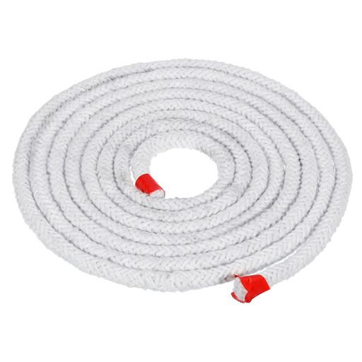 PATIKIL4mx10mmセラミックファイバーロープ丸い編組ロープ高温ガスケットシールボイラー炉オーブンキル..