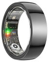 スマートリングスマート指輪fitnessringBluetooth指輪セラミック製体調管理H-R/B-P/SP-O2飽和度睡眠データ検測活動量計歩数計/消費カロ...