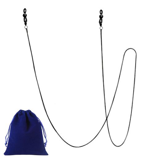 [Marcea]メガネチェーン【収納袋】マスクチェーンメガネストラップマスクホルダー落下防止金属アレルギー対策色あせ防止持ち運び便利取..